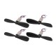 4pcs DC 4.2V 614 6x14mm Micro Coreless Motor With 4pcs Propeller High Speed Mini Drones