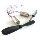 4pcs DC 4.2V 614 6x14mm Micro Coreless Motor With 4pcs Propeller High Speed Mini Drones