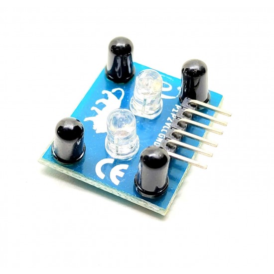 Color Sensor Module With 4-Bit Analog Output Color Recognition Sensor Detector Module for MCU DIY