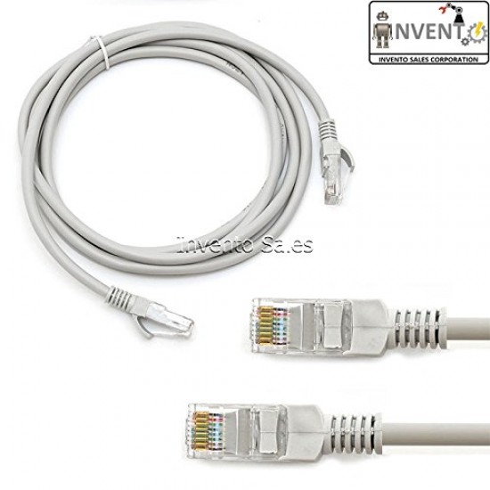 1.5 mtr RJ45 Ethernet Network LAN Cat5e Cat5 Patch Cable For Computer Router TV PC