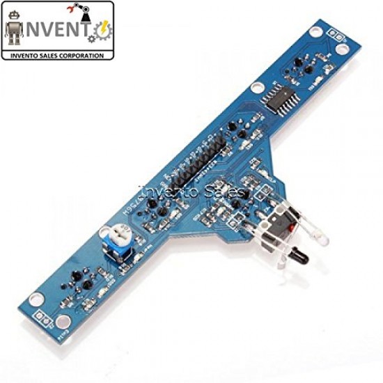 Five 5 IR Sensor Array with Obstacle Avoidance compatible Avoidance sensor Obstacle sensor Indian make for Smart car RC Car DIY