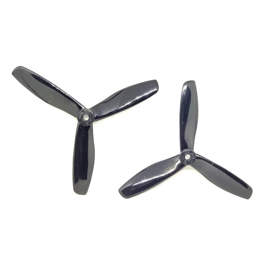 1 Pair 5 inch Long 5045 CW/CCW 3 Blade Propeller Prop for RC Multi Quadcopter Helicopter UAV QAV250 DIY