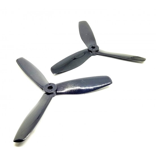 1 Pair 5 inch Long 5045 CW/CCW 3 Blade Propeller Prop for RC Multi Quadcopter Helicopter UAV QAV250 DIY