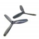 1 Pair 5 inch Long 5045 CW/CCW 3 Blade Propeller Prop for RC Multi Quadcopter Helicopter UAV QAV250 DIY