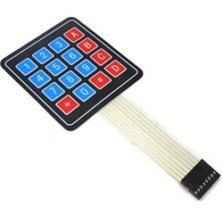 4 x 4 16 Key Matrix Membrane Switch Keypad Keyboard