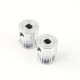 2pc GT2 Pulley 20T Teeth 5mm Bore Timing Pulley 3D Printer Part for GT2-6mm Belt