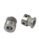2pc GT2 Pulley 20T Teeth 5mm Bore Timing Pulley 3D Printer Part for GT2-6mm Belt