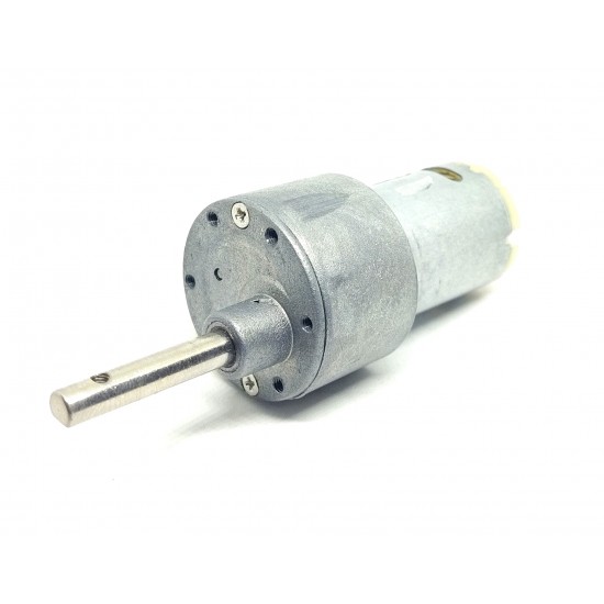 12v 10 Kg-cm 300 rpm DC Side Shaft High Torque Geared Motor Heavy Duty