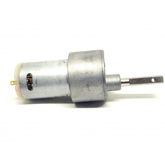 12v 10 Kg-cm 300 rpm DC Side Shaft High Torque Geared Motor Heavy Duty