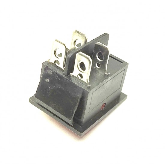 4Pcs KCD4 DPST ON-Off 4 Pin Rocker Boat Switch Indicator 16A/20A AC 250V/125V for Car Motorcycle Electrical DIY